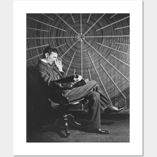 Nikola Tesla Posters and Art